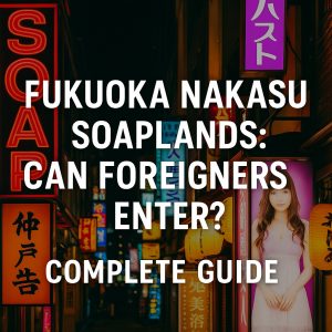 Foreigners’ guide to Fukuoka Nakasu soaplands – how to enjoy legal Japanese adult entertainment safely